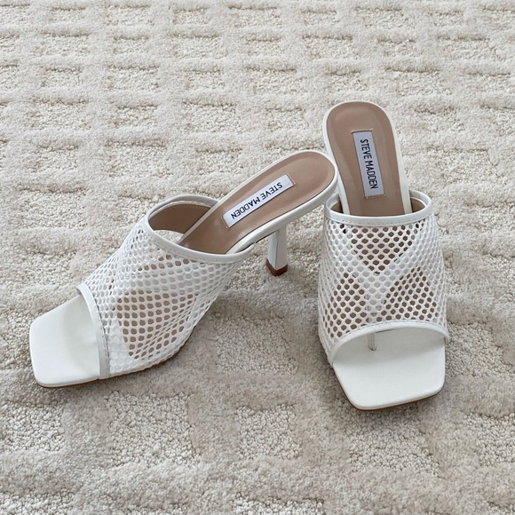 Steve Madden 👡 Mesh/Thong Heel Size 8 - Picture 12 of 12